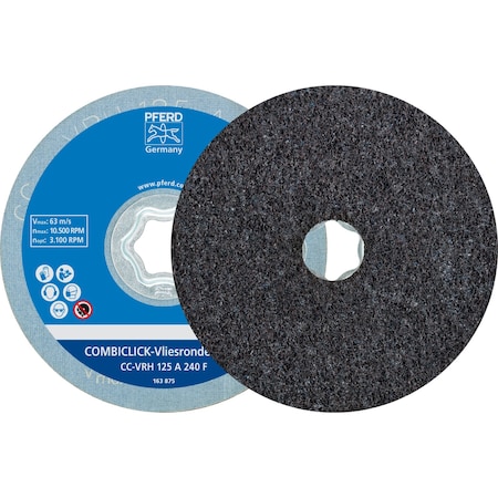 COMBICLICK Surface Conditioning Disc - 5 Aluminum Oxide, Very Fine Grade 10PK